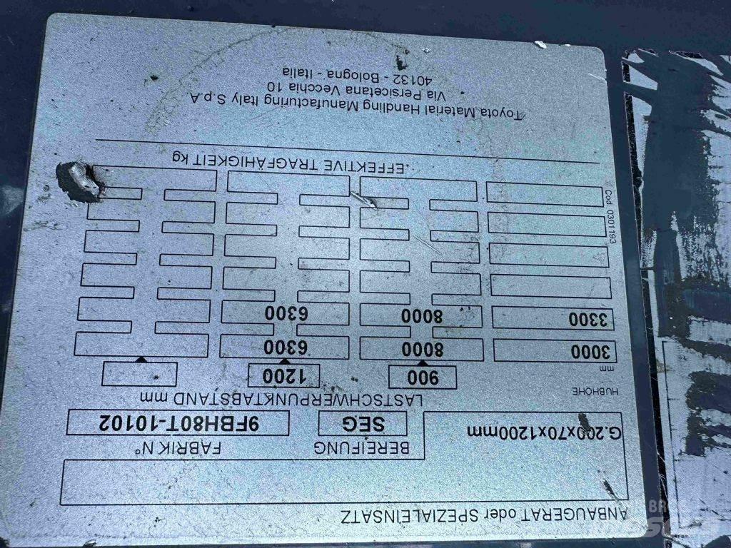 Toyota 9FBH80T Empilhadores eléctricos
