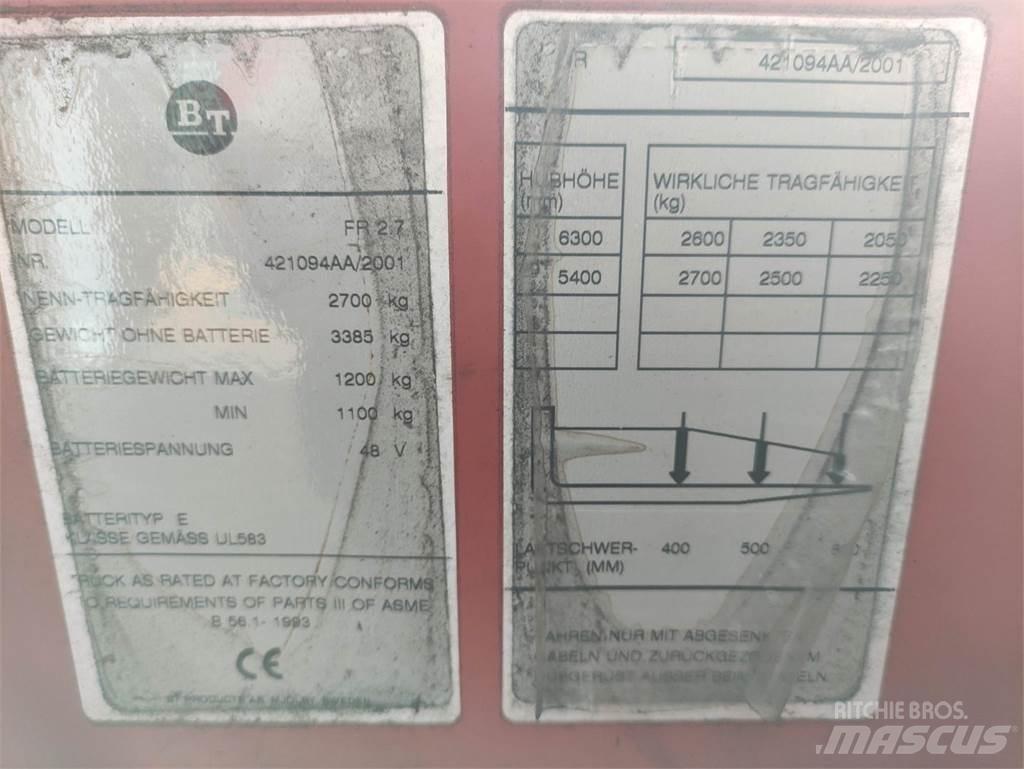 BT FR2-7 Empilhadores de 4 vias