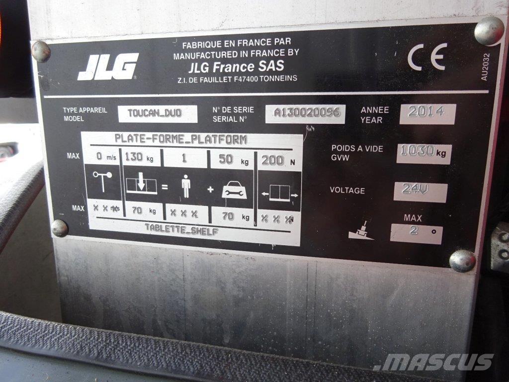 JLG Toucan duo Elevadores de tesoura