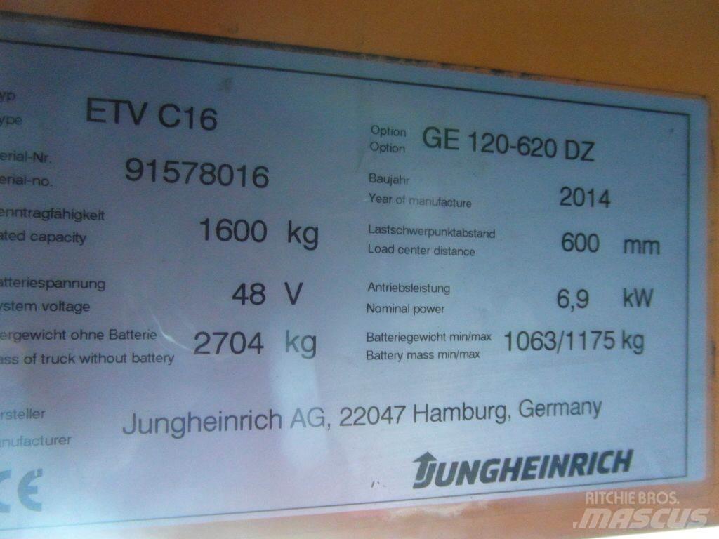 Jungheinrich ETVC16 Empilhadores Elevadores