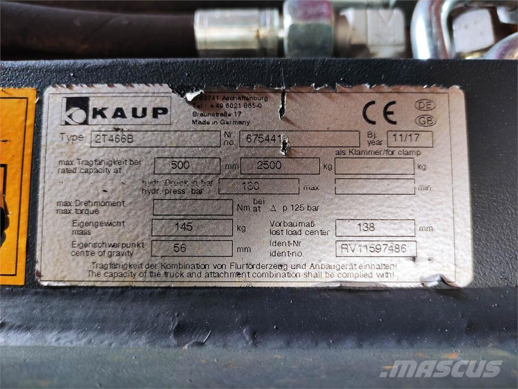 Kaup 2T466B Movimentação cargas - Outros
