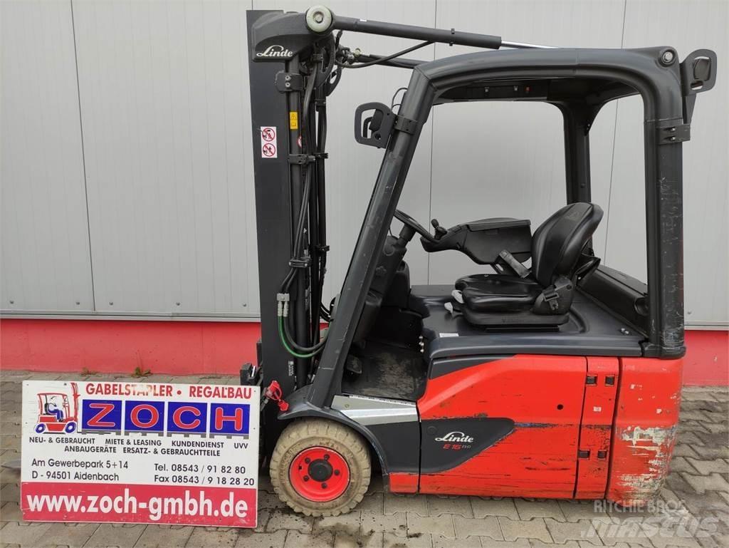 Linde E16-02-386-EVO Empilhadores eléctricos