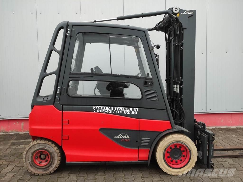 Linde E50HL-01-600 Empilhadores eléctricos
