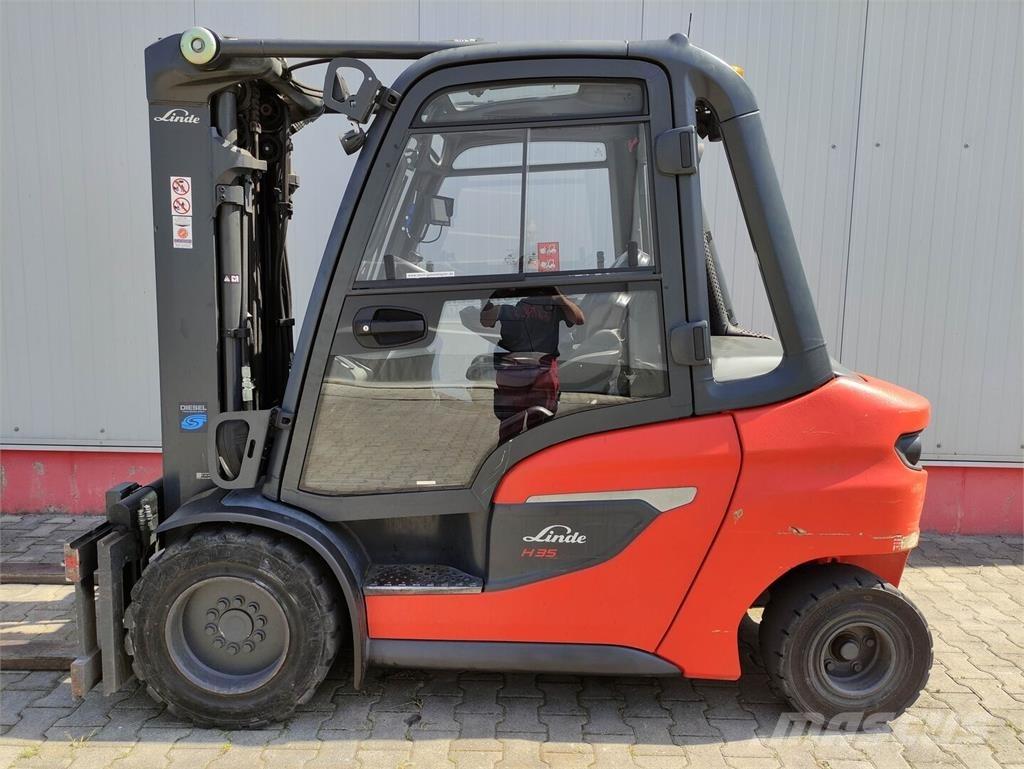 Linde H35D-01-1202 Empilhadores Diesel