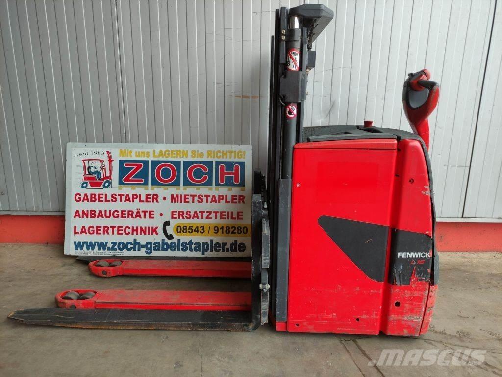 Linde L16-1173 (LACK NEU) Empilhador para operador externo