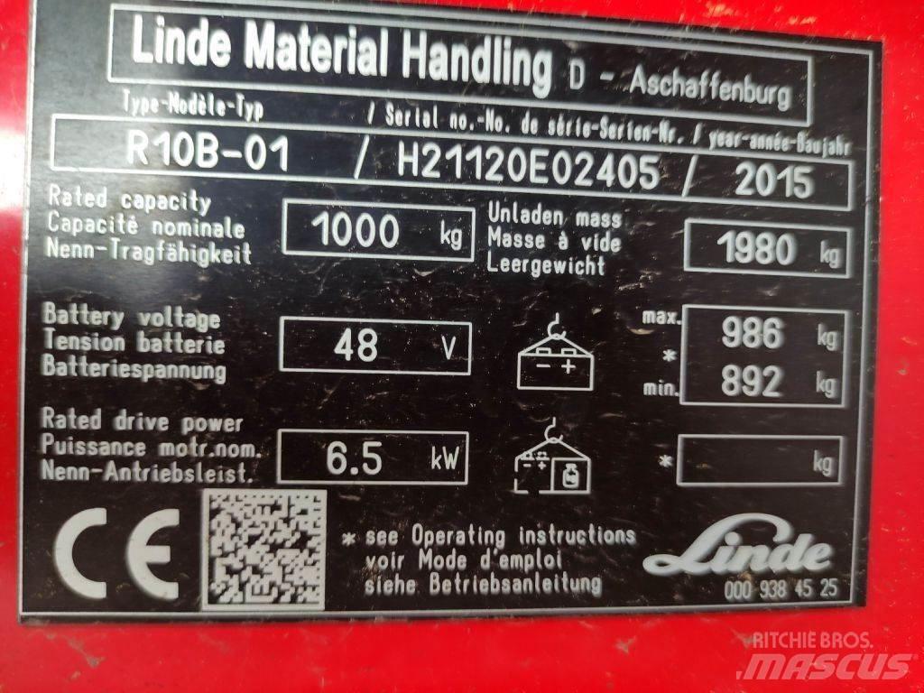 Linde R10B-01-112 Empilhadores Elevadores