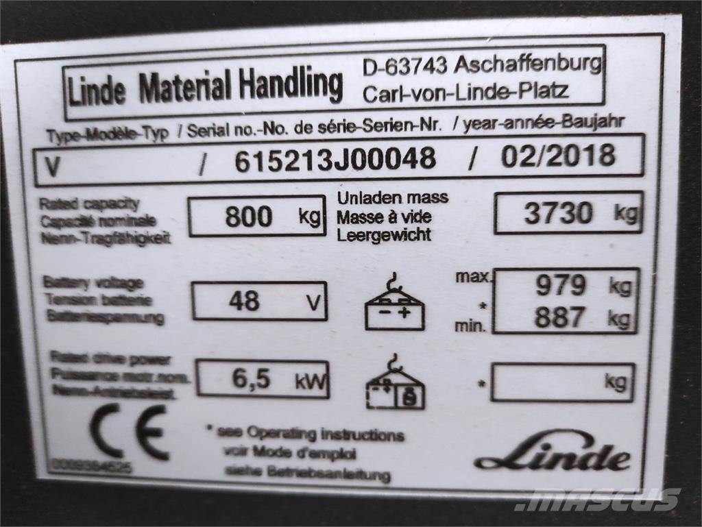 Linde V Modular Preparadoras de encomendas de alta elevação