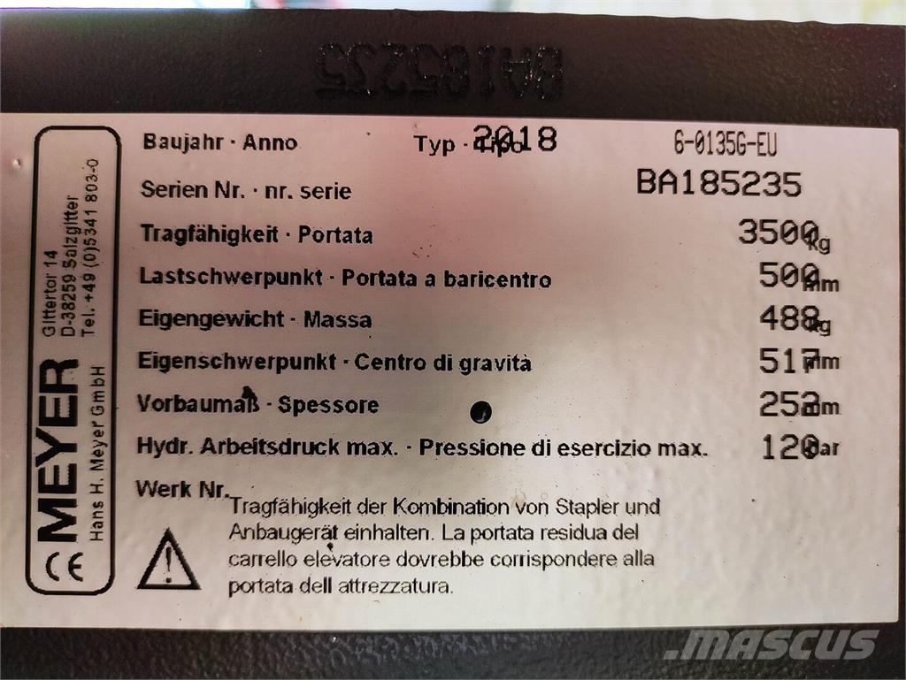 Meyer 6-0135G-EU Enfardadeiras