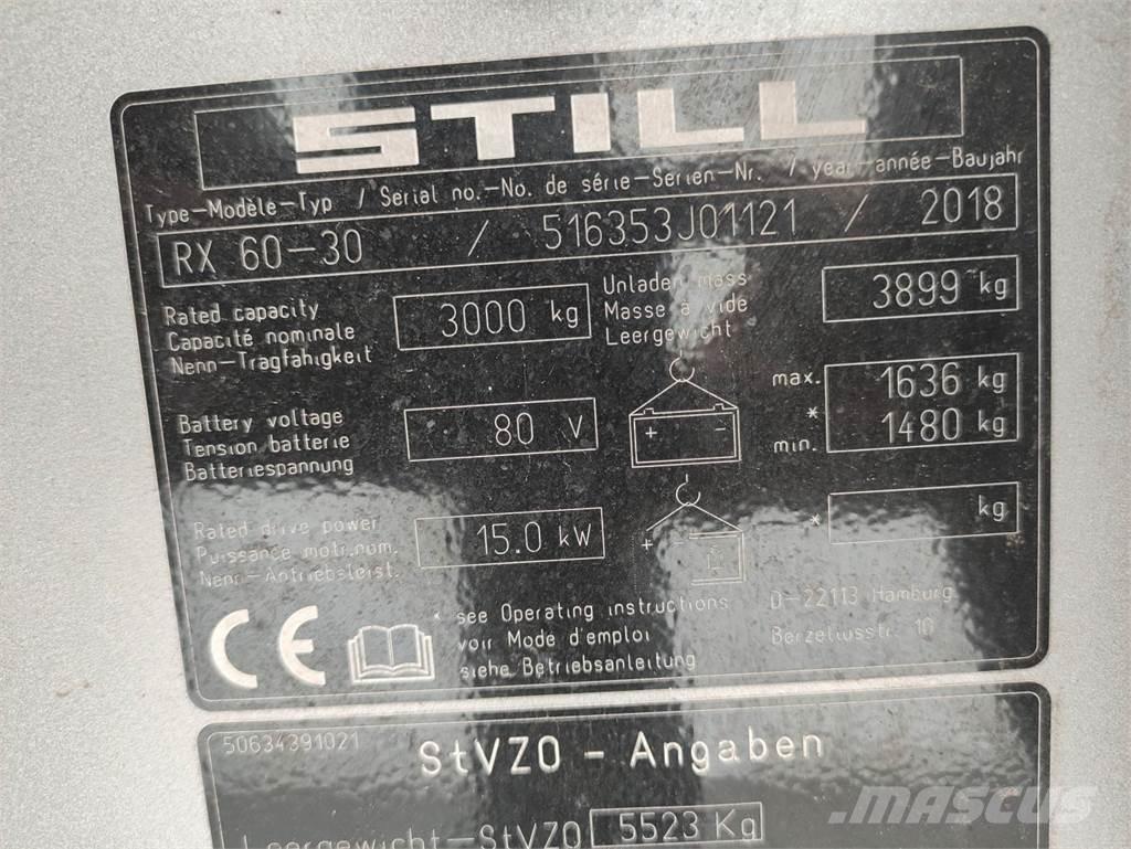 Still RX60-30 Empilhadores eléctricos