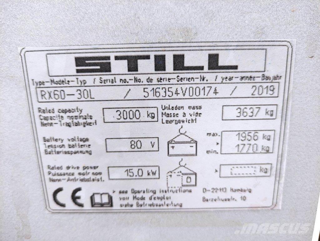Still RX60-30 L Empilhadores eléctricos
