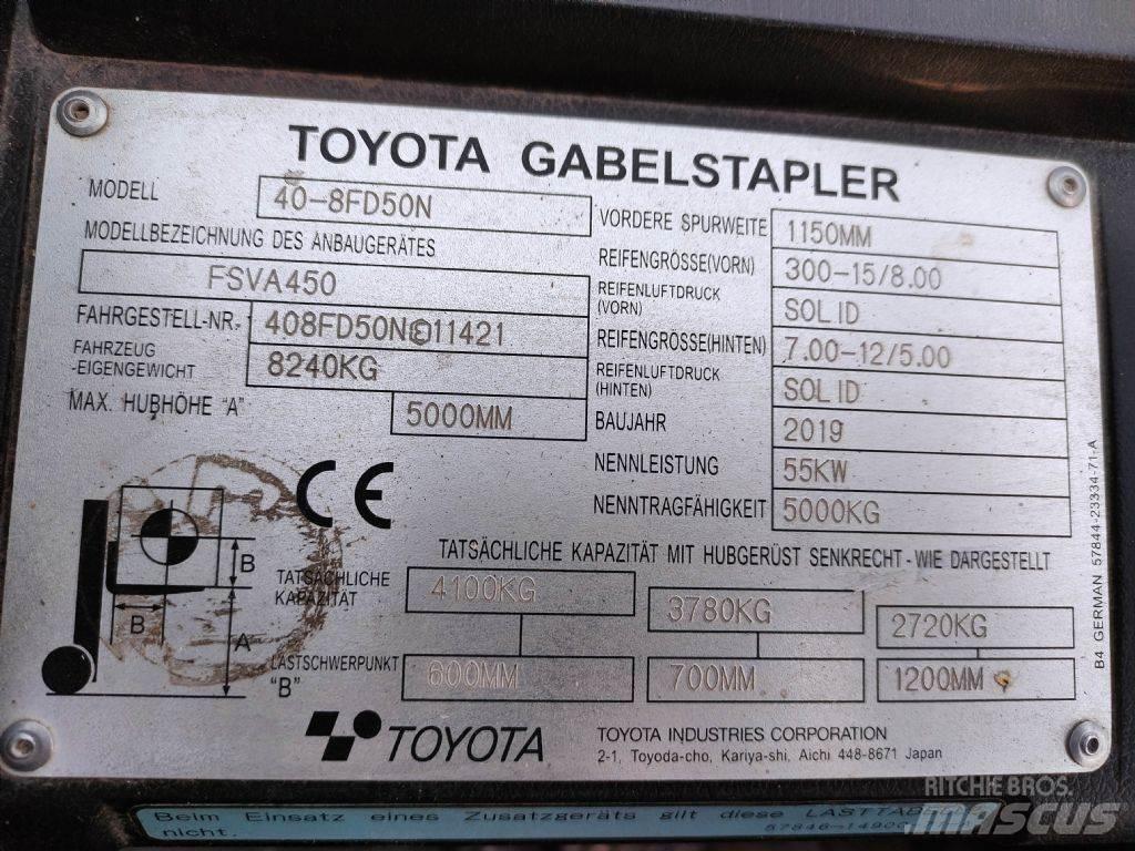 Toyota 40-8FD50N Empilhadores Diesel
