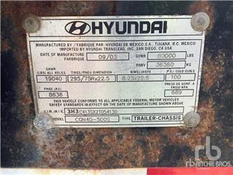 Hyundai 40 ft Tri/A