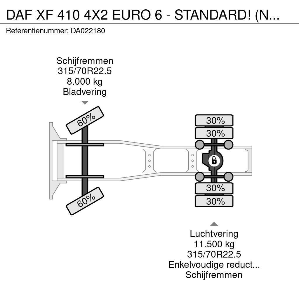DAF XF 410 4X2 EURO 6 - STANDARD! (NOT MEGA) Cavalos Mecânicos
