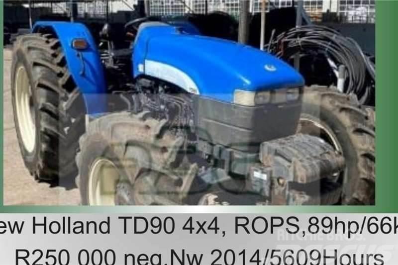 New Holland TD 90 - ROPS - 89hp / 66kw Tratores Agrícolas usados