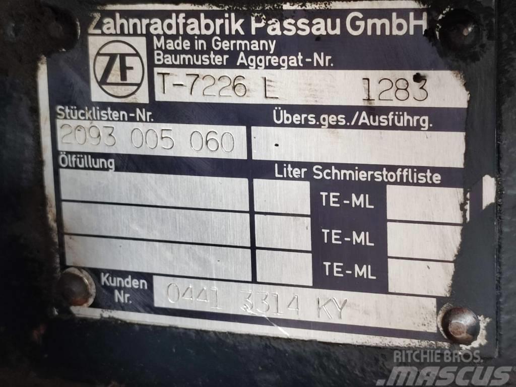 Deutz-Fahr T 7226 L DEUTZ FAHR 6.20 AGROTRON gearbox Transmissăo
