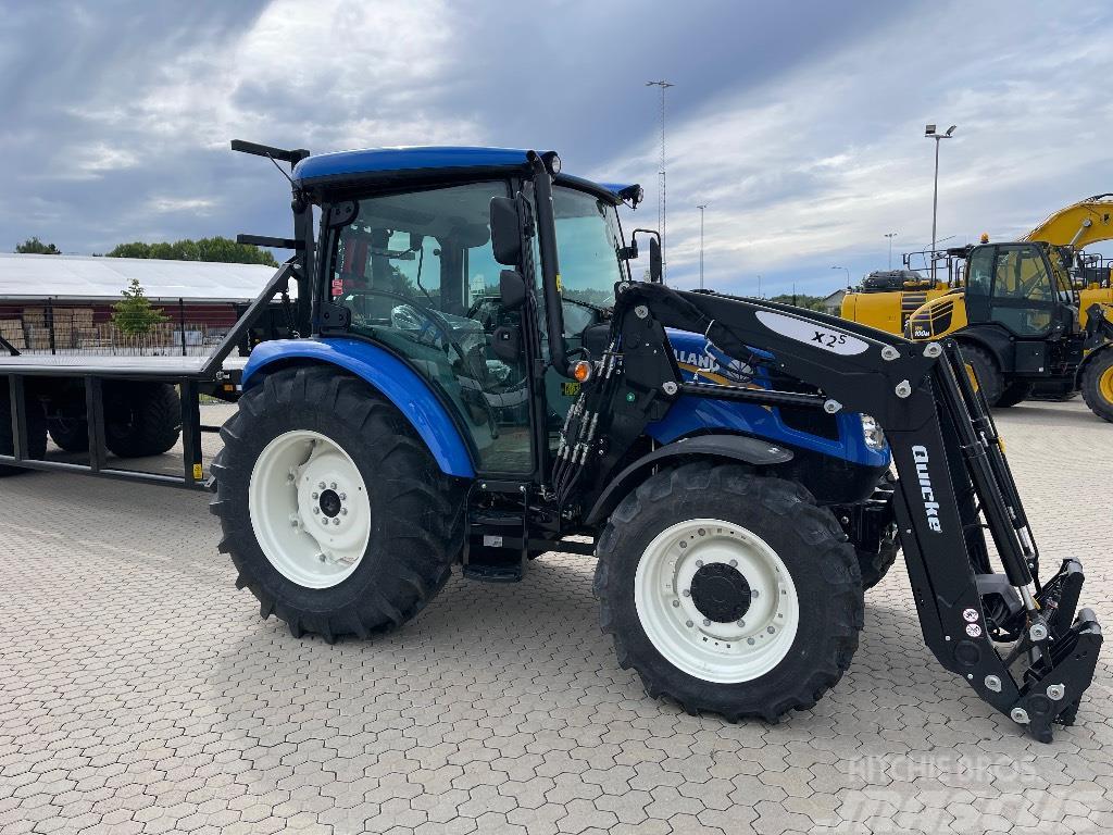 New Holland T4.75S ny inkl Quicke  X2S lastare omg. lev! Tratores Agrícolas usados