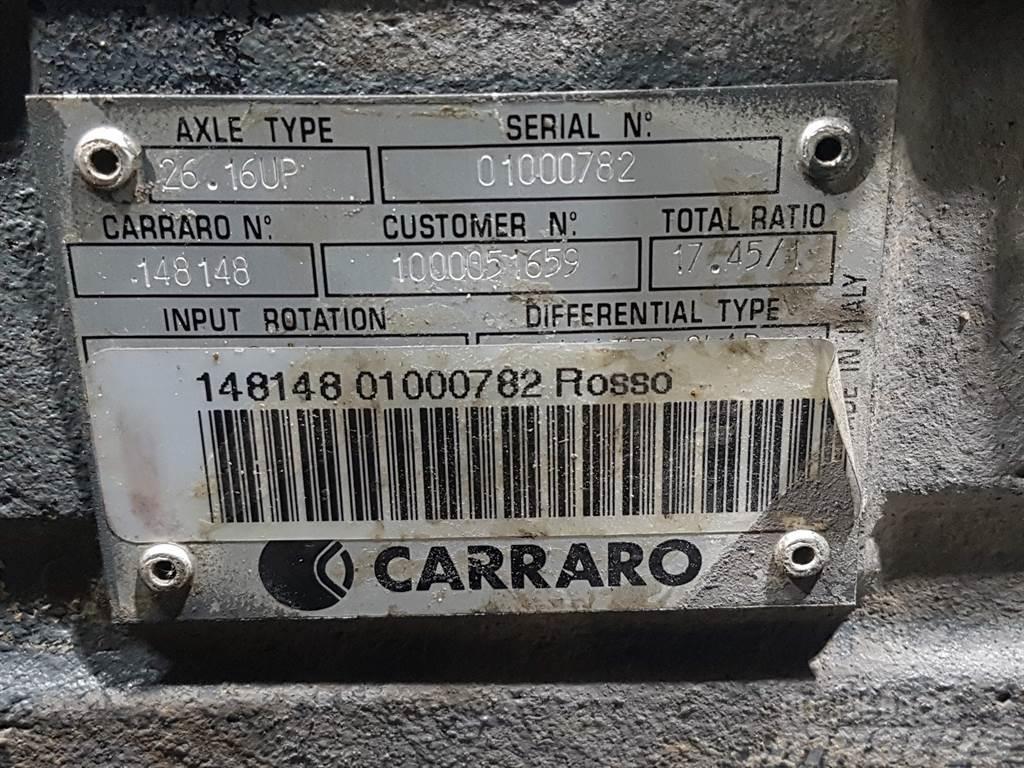 Carraro 26.16UP - Kramer 342 Allrad - Axle Eixos