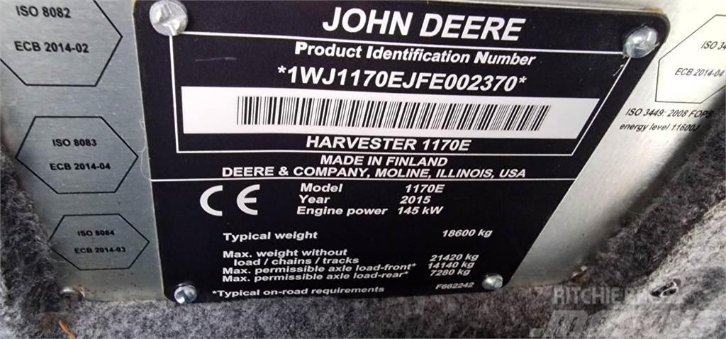 John Deere 1170E Processadores florestais
