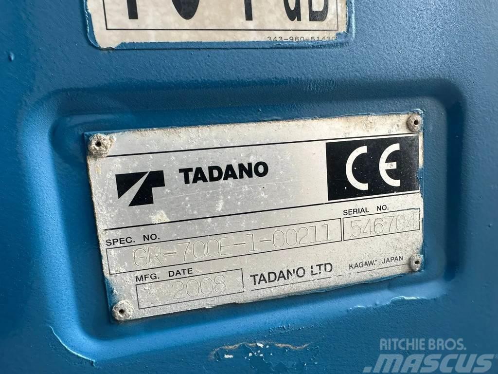 Tadano GR-700E-1-00211 + JIB ROUGH TERRAIN CRANE/RT CRANE Gruas Fora-de-estrada