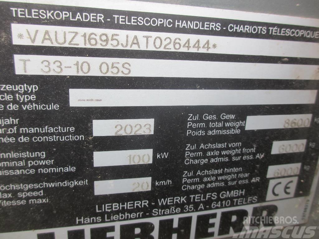 Liebherr T 33-10S Manipulador telescópico