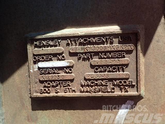 Hensley Bucket For Komatsu PC300 48" Other components