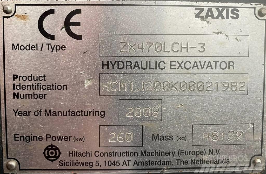 Hitachi ZX 470 LC H-3 Escavadeiras de esteiras