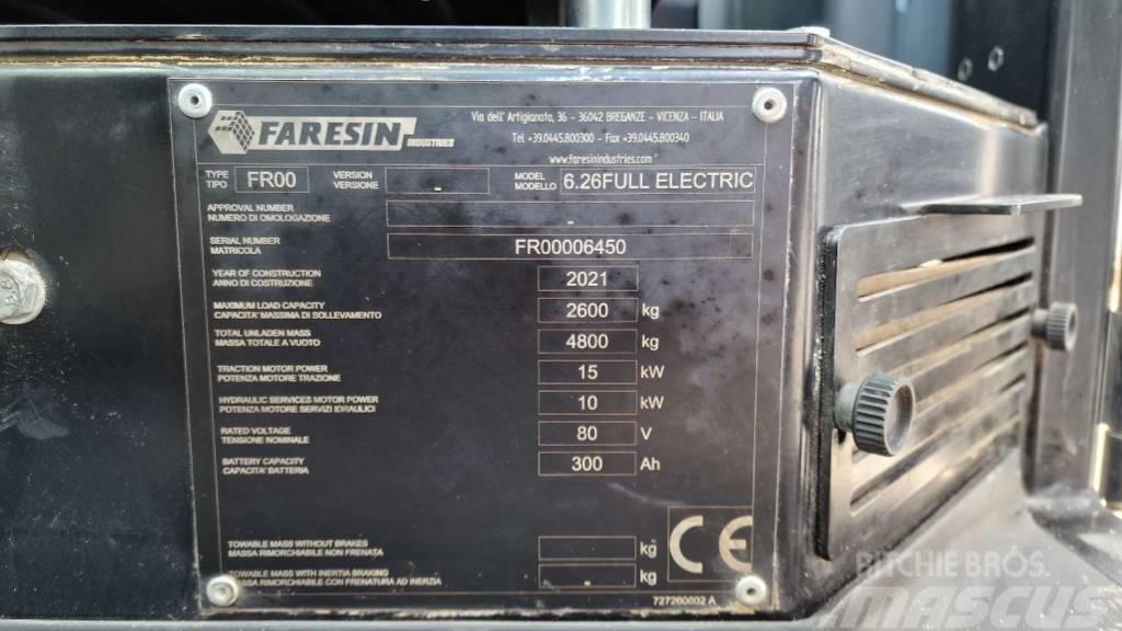 Faresin F6.26 E Manipulador telescópico