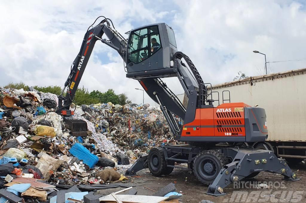 Atlas 180MH MASZYNA PRZEŁADUNKOWA MATERIAL HANDLER Manipuladores de lixo / indústia