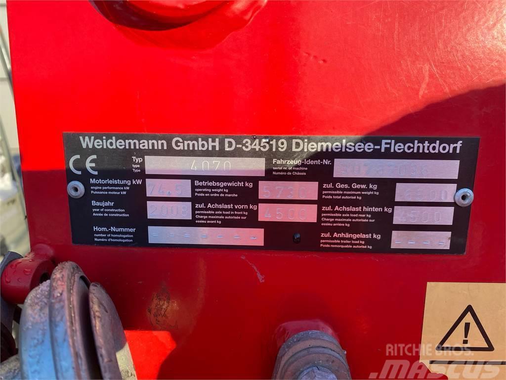 Weidemann 4070 Mini carregadoras