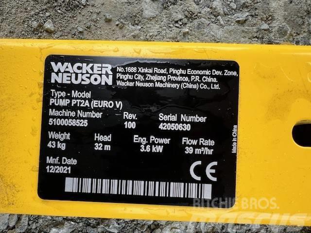 Wacker Neuson PT 2 A Bombas de água