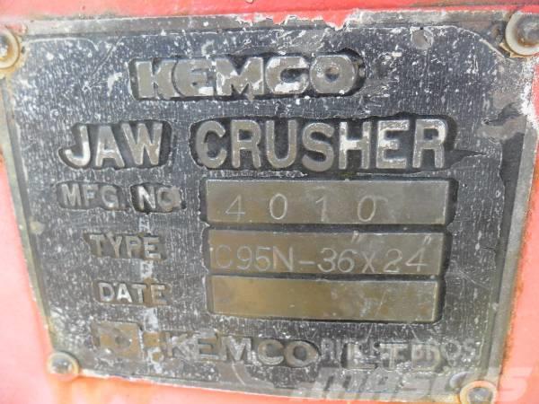 Kemco Jaw Crusher C95N 90x60 Britadores móveis