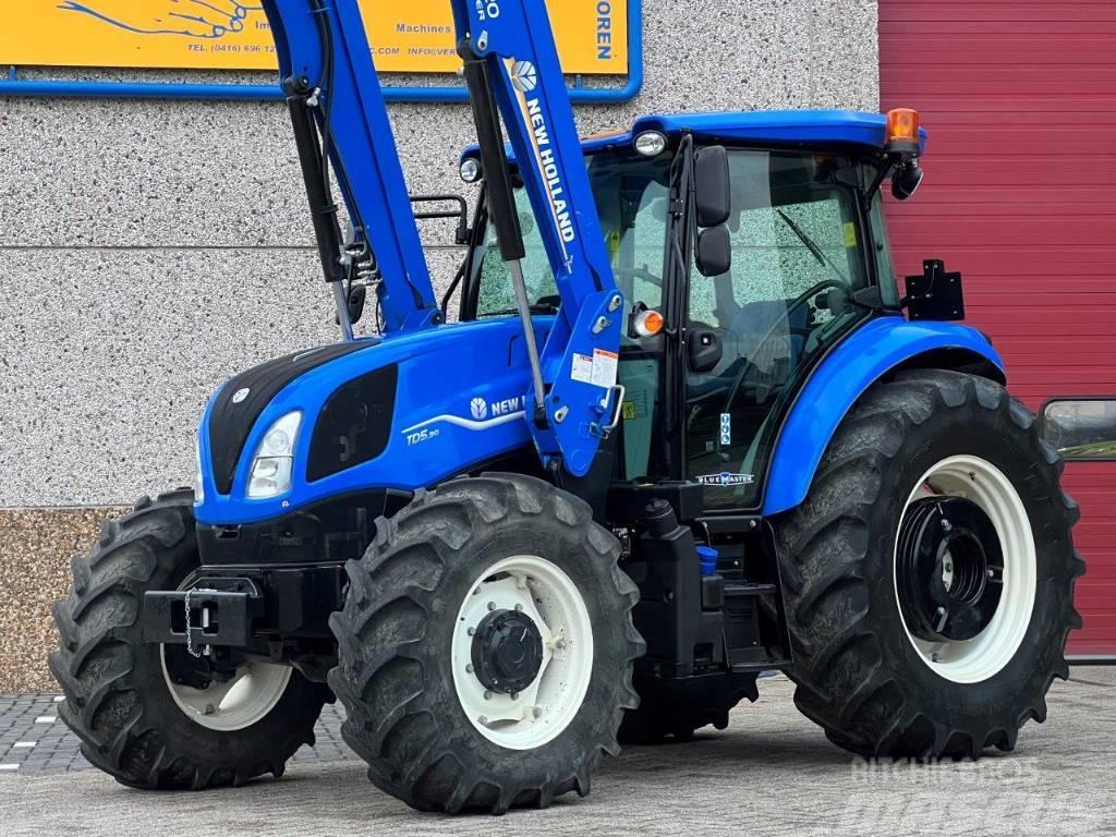 New Holland TD5.90, 2021, 1526 heures, chargeur!! Tratores Agrícolas usados