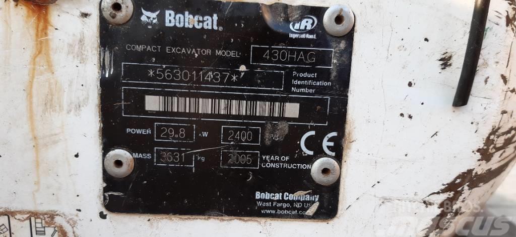 Bobcat 430 HAG Miniescavadeiras