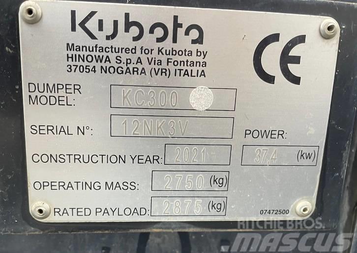 Kubota KC300HR-5 Dumpers de rastos