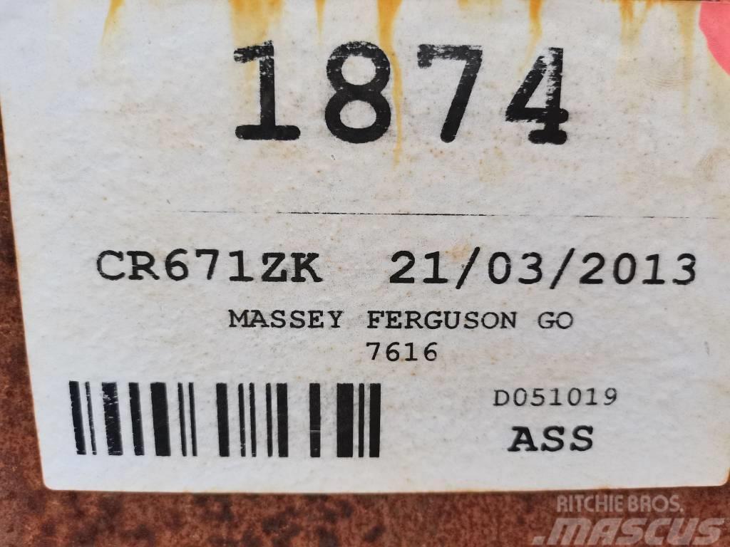 Massey Ferguson 7616 Dyna 6 2013r.Parts Tratores Agrícolas usados