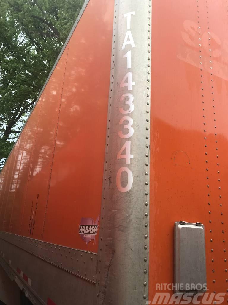 Wabash 53 ft Dry Van Trailer - Food grade Reboques de caixa fechada