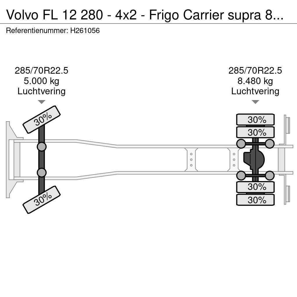 Volvo FL 12 280 - 4x2 - Frigo Carrier supra 850 MT - Zep Caminhões caixa temperatura controlada