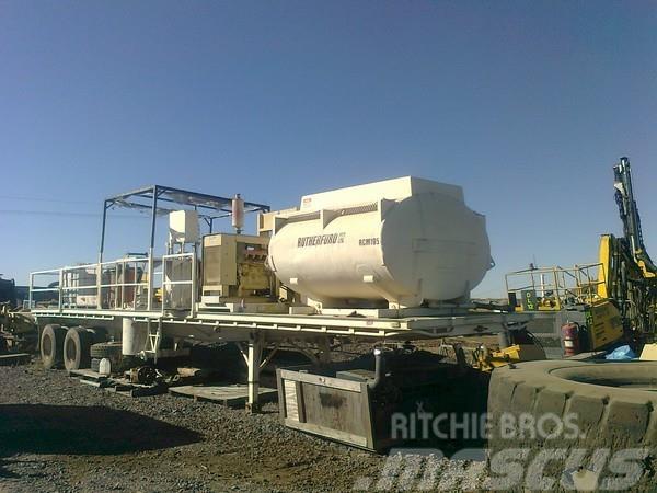 Rutherfurd Grout Mixing 2 x axle trailer Acessórios de betonagem