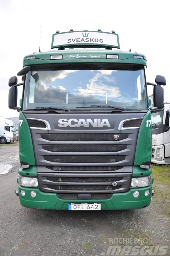 Scania R520 8X4 Euro 6 Caminhões de transporte de troncos
