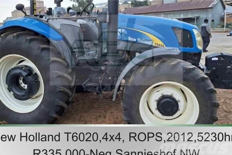 New Holland T6020 - ROPS Tratores Agrícolas usados