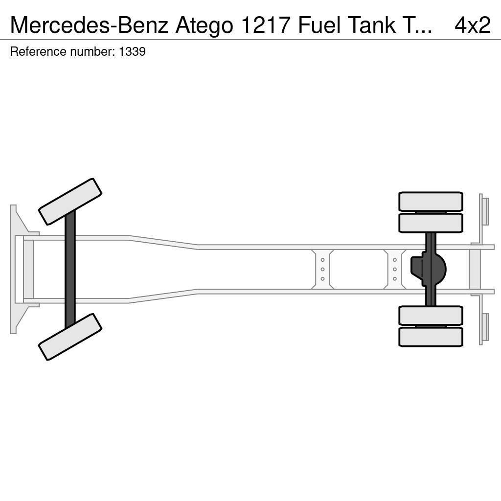 Mercedes-Benz Atego 1217 Fuel Tank Truck 9.000 Liters Manuel Gea Camiões-cisterna