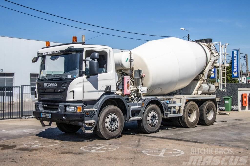 Scania P410+E6+STETTER 9M³ Caminhões de betonagem
