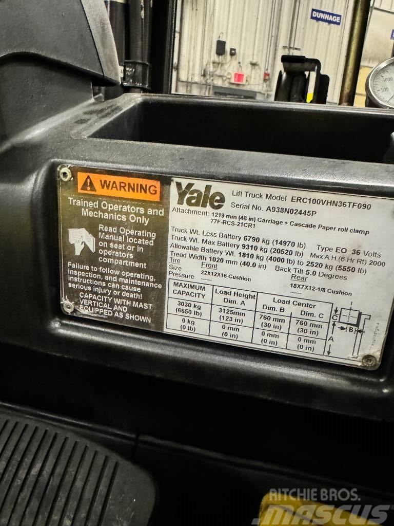 Yale ERC100VH Empilhadores eléctricos