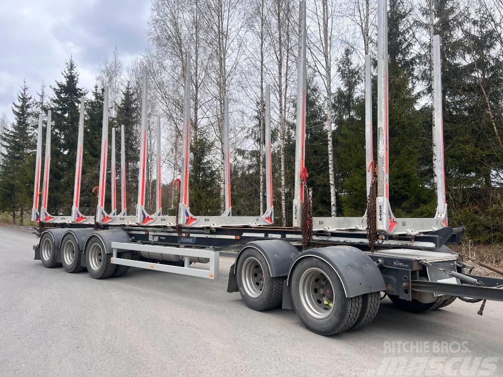 Närko D5YST Reboques de transporte de troncos