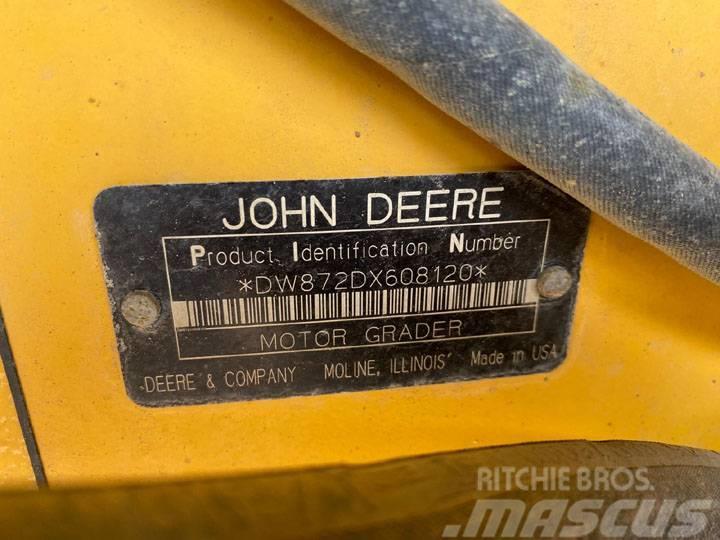 John Deere 872D Motoniveladoras