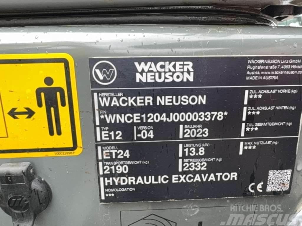 Wacker Neuson ET 24 Miniescavadeiras