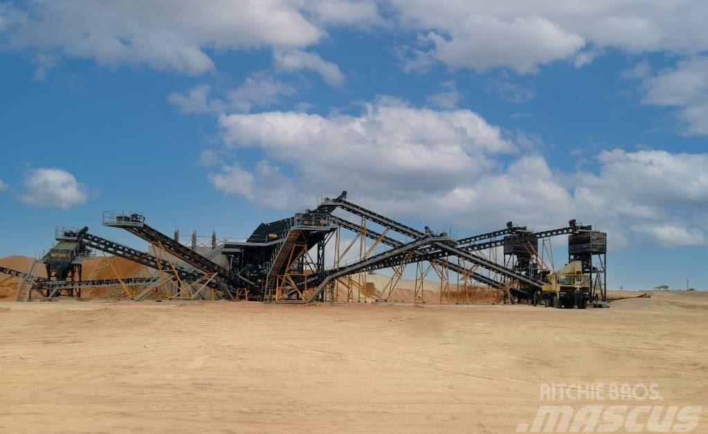 Fabo STATIONARY TYPE 250-380 T/H CRUSHING PLANT Distribuidores Agregados