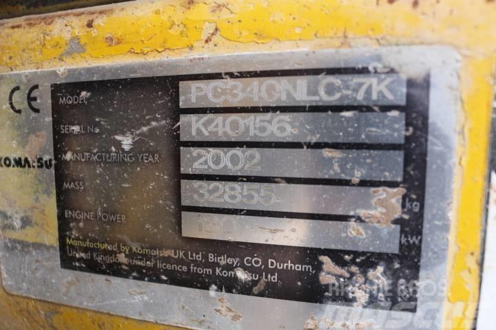Komatsu PC340NLC-7K Escavadeiras de esteiras
