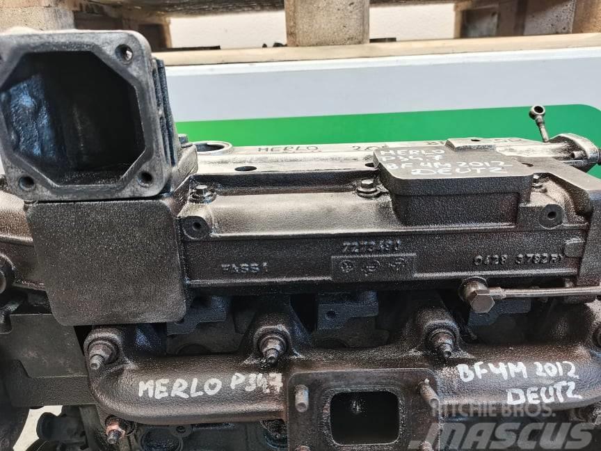Merlo P 34.7 {Deutz BF4M 2012}  intake manifold Motores