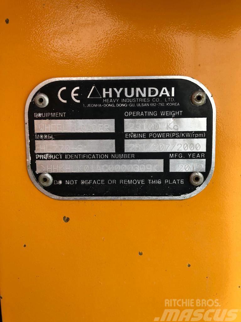 Hyundai HL 770-9 Carregadeiras de rodas